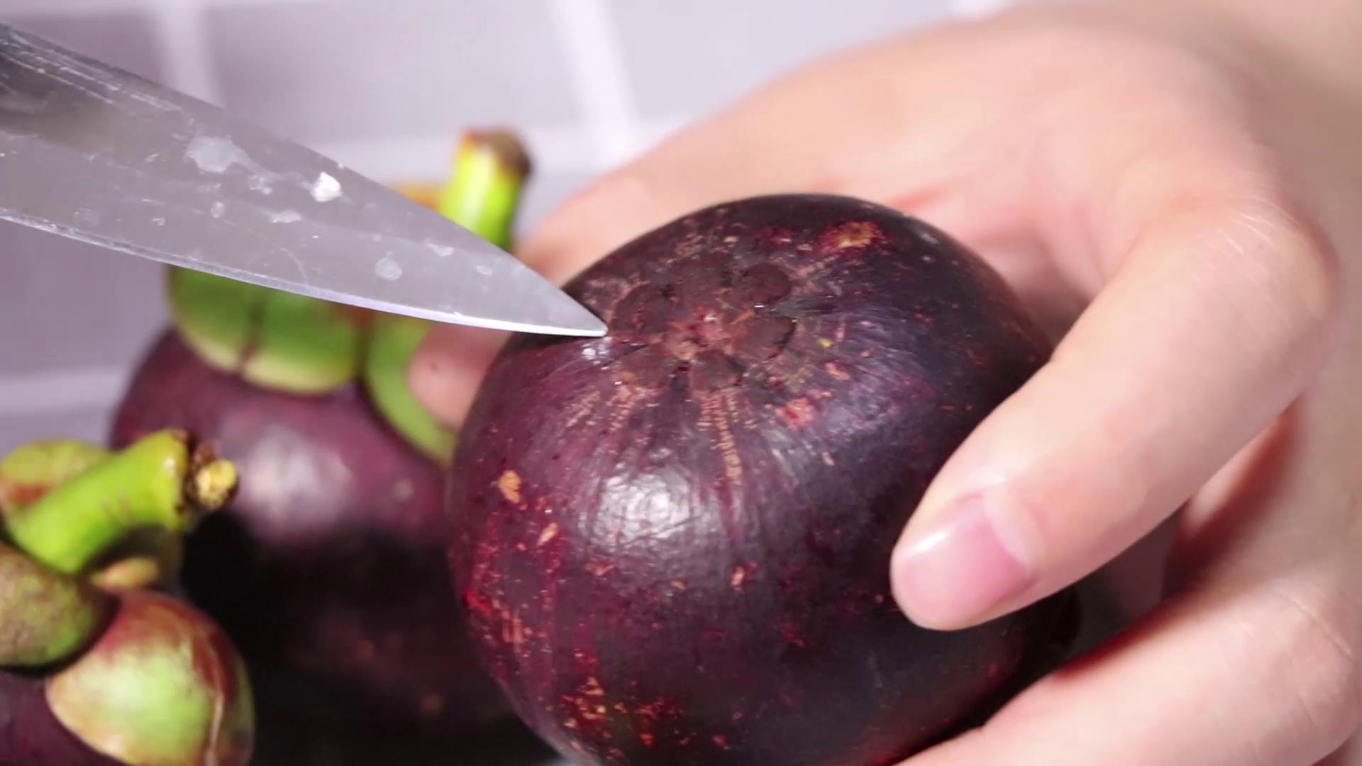 挑选山竹小技巧新鲜又饱满,山竹的正确吃法怎么挑选山竹