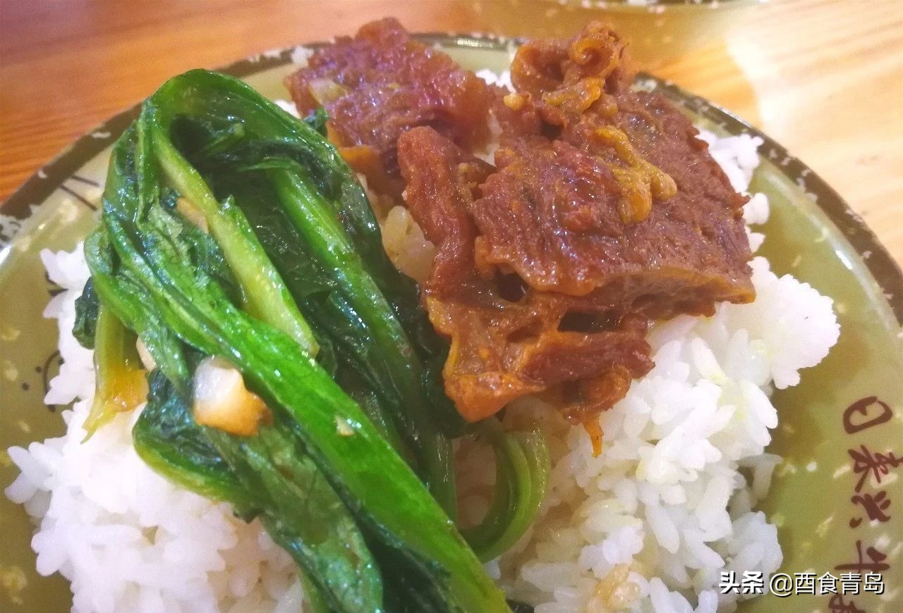 青岛老四方大排档,老四方路牛排