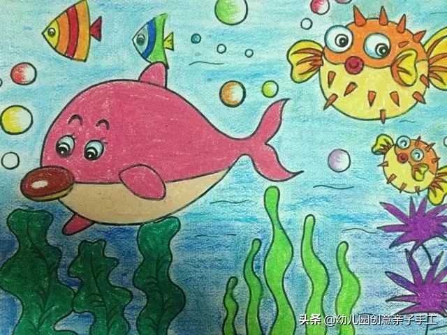 上百张幼儿园创意儿童画,儿童绘画创意3-6岁童年童画
