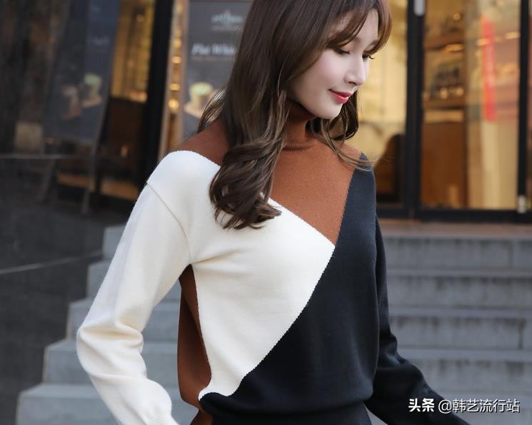 韩系基础款多色毛衣,今年最火的毛衣圆领韩版毛衣