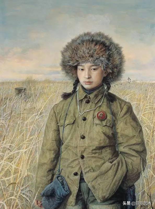 诗中有画的油画作品,油画人物写实油画