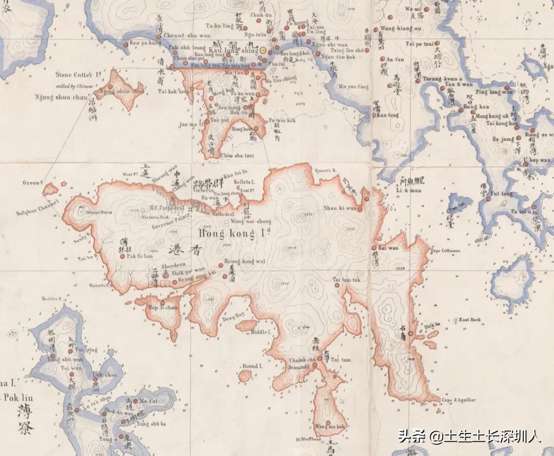 这些深圳老地图,见过一张就算你厉害