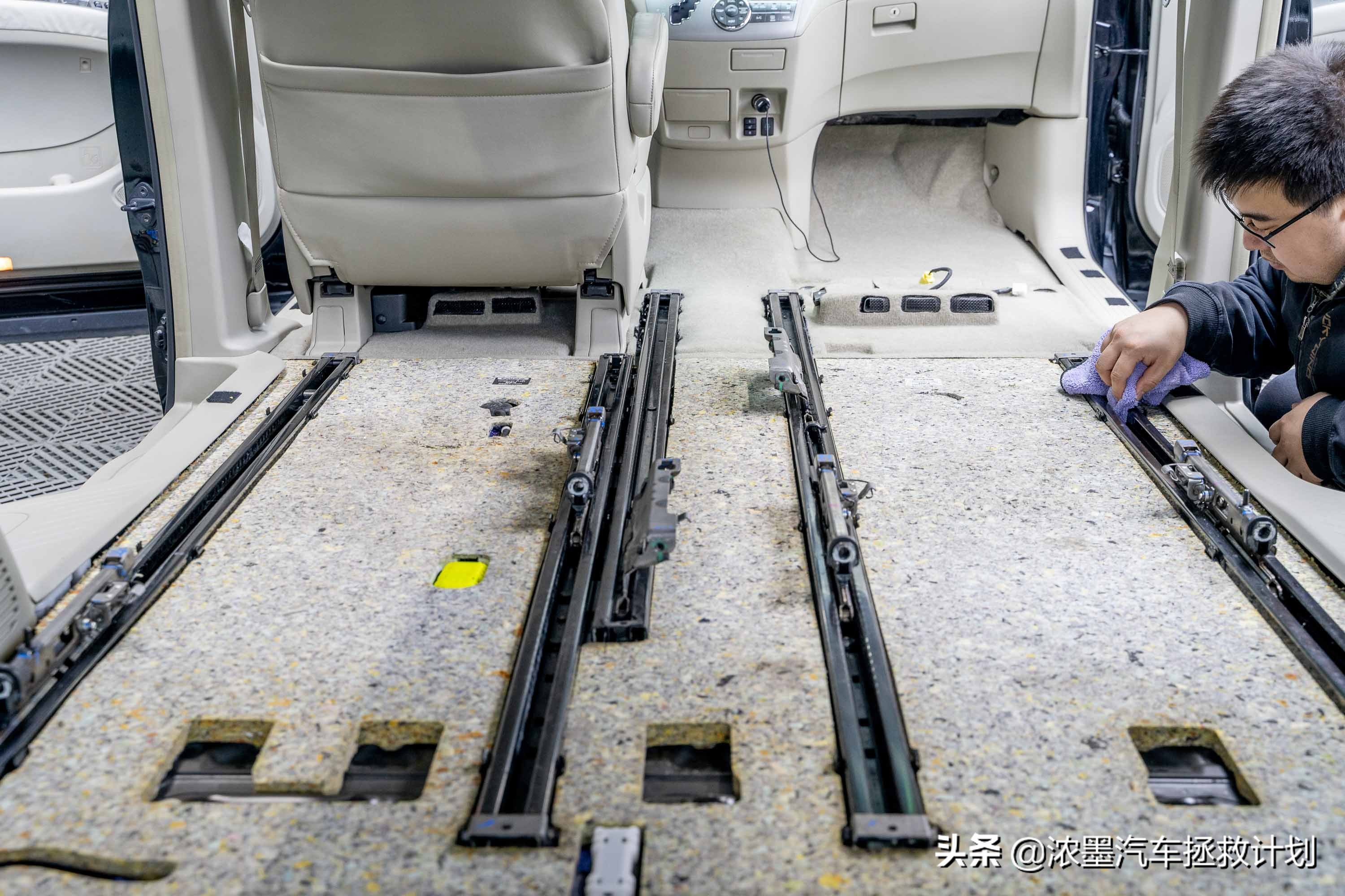 翻新一台老款丰田普瑞维亚,丰田普瑞维亚大翻新