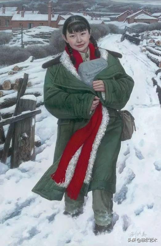 诗中有画的油画作品,油画人物写实油画