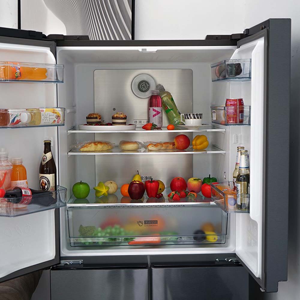 美的465升十字四门冰箱怎么样,美的465L冰箱