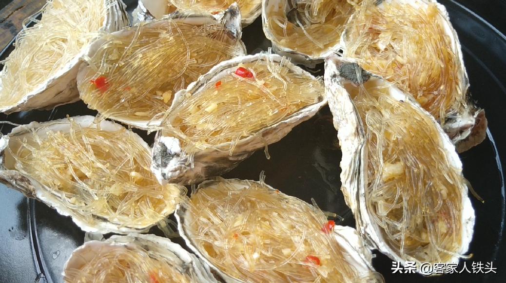 10元3个蒜蓉生蚝,正宗粉丝生蚝