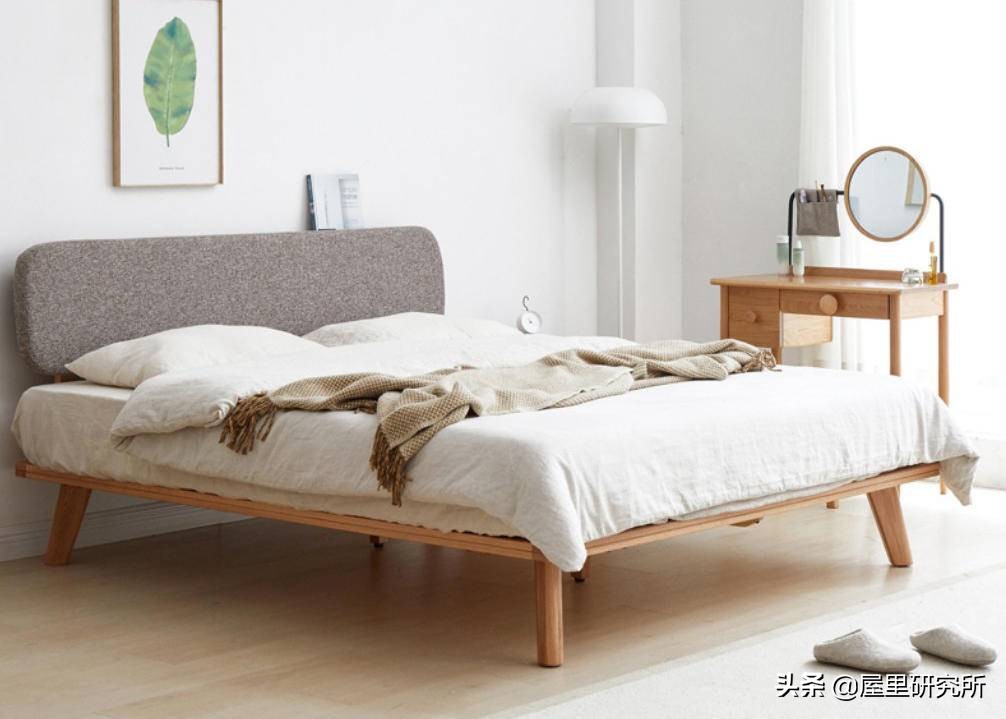 高颜值布艺床,软包床高端大气上档次现代简约