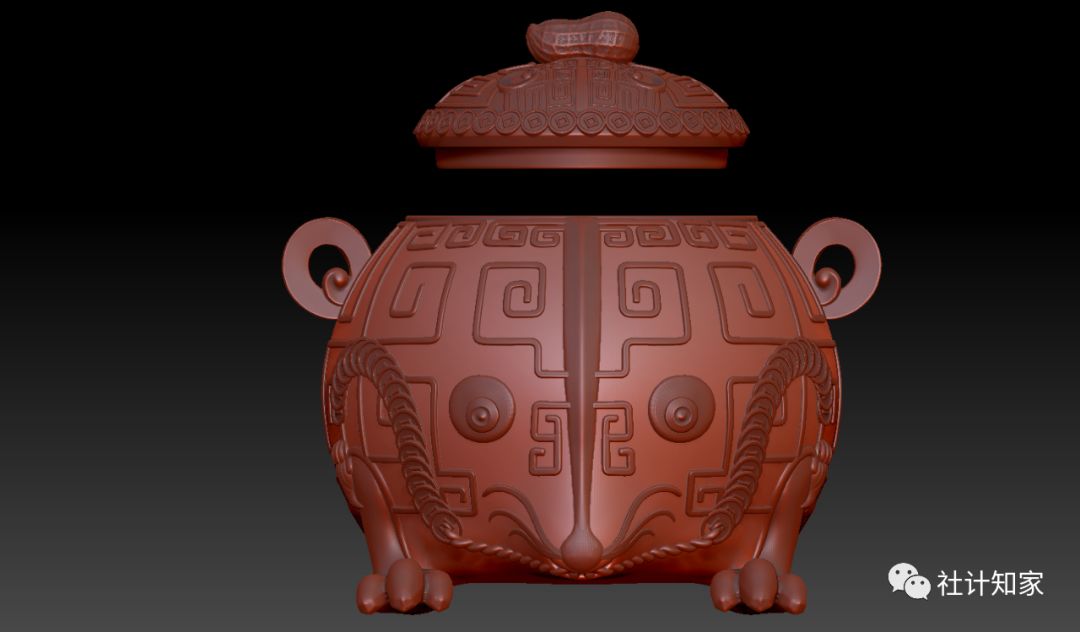 商周时期青铜鹰头卣,高仿商代青铜虎食人卣