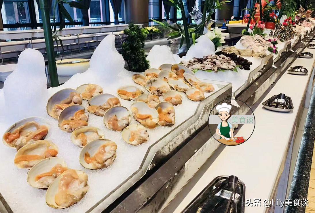 一人吃海鲜自助,朋友请吃海鲜大餐