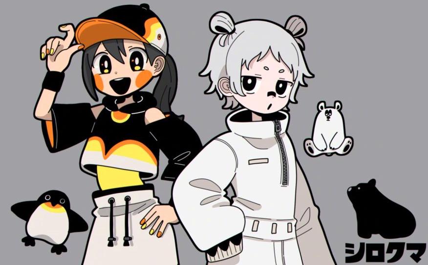 可爱的卡通动物拟人,画风精致的动物拟人化