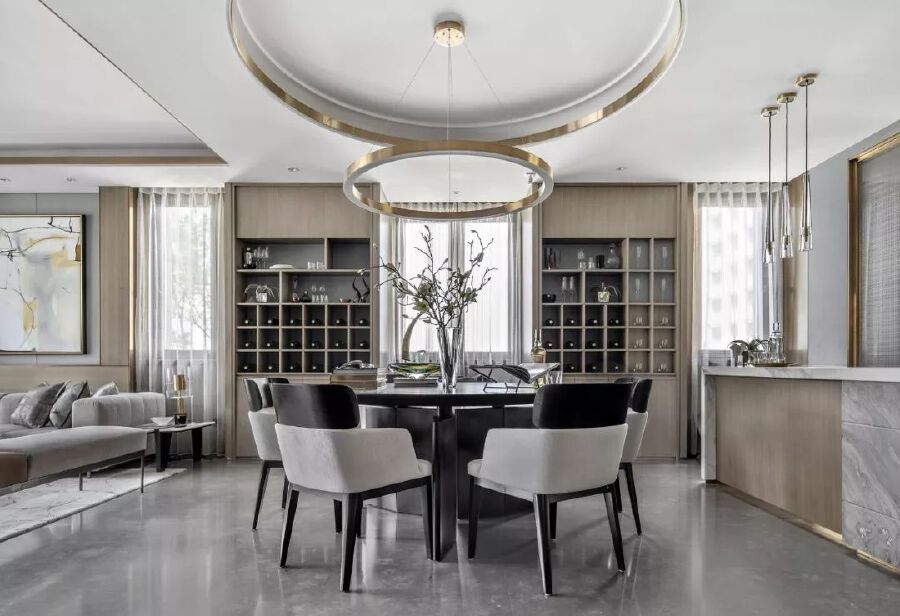 美观实用最新酒柜设计,室内装饰酒柜设计风格