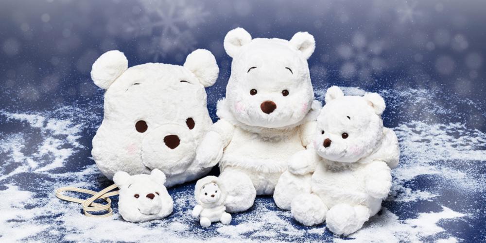 日本迪士尼冬季限定商品「白雪小熊维尼」全新系列开卖！
