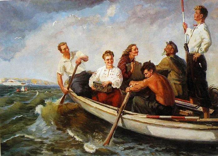 苏联绘画大师安德烈,苏联著名画家阿列克桑德洛维奇