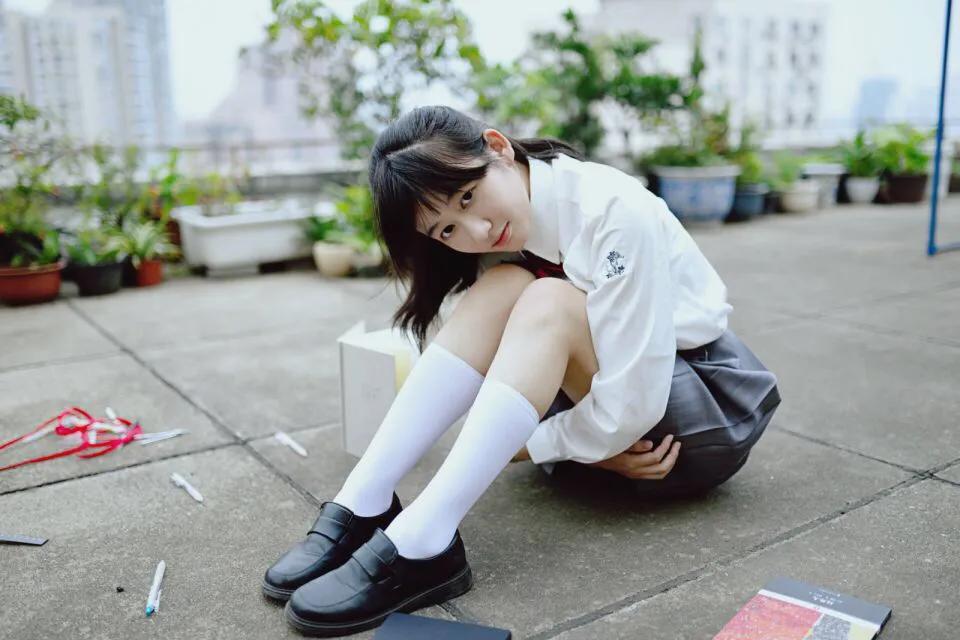 校园jk制服搭配,00后穿jk的制服什么感受