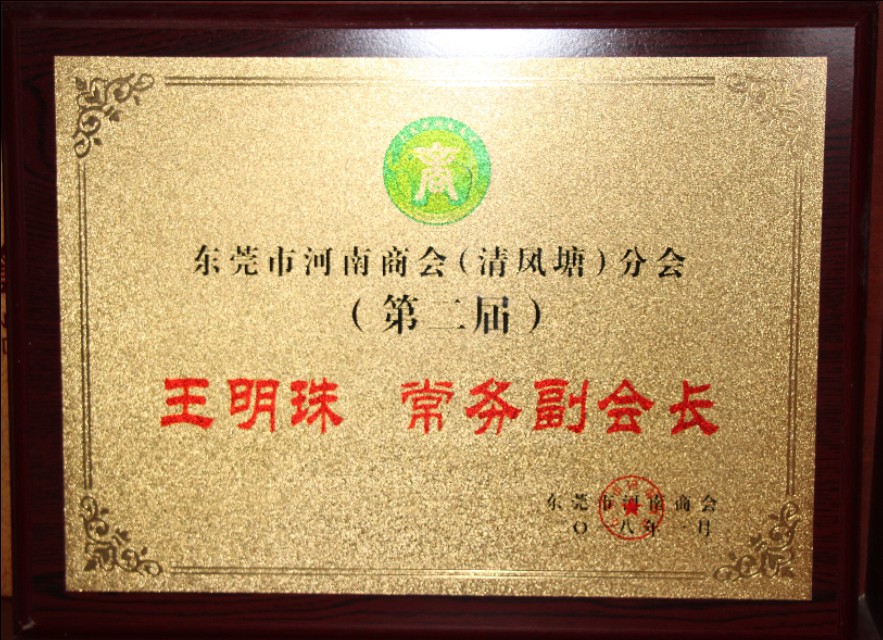 明光烁亮珠联璧合东莞市昶明金属科技有限公司总经理王明珠