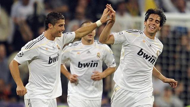 卡卡和c罗最近一次互动,卡卡和c罗踢了几年球