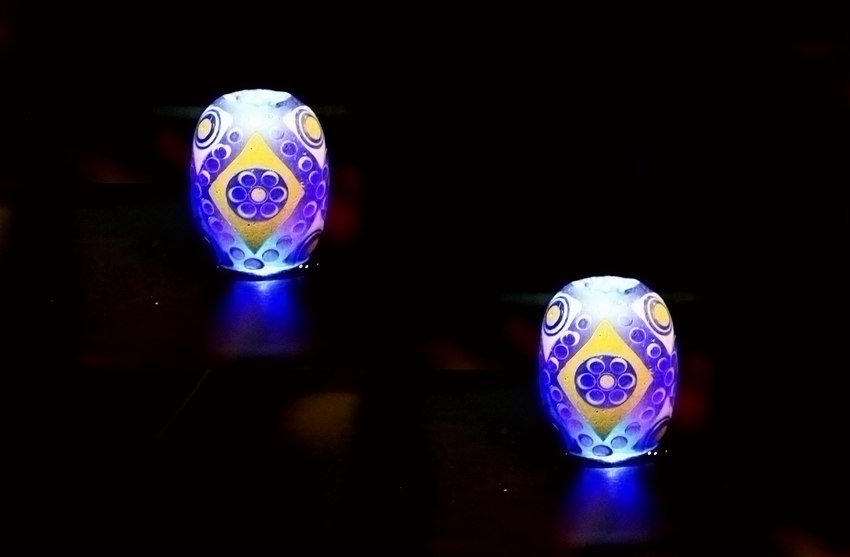 老琉璃珠的鉴别,鉴赏老琉璃珠