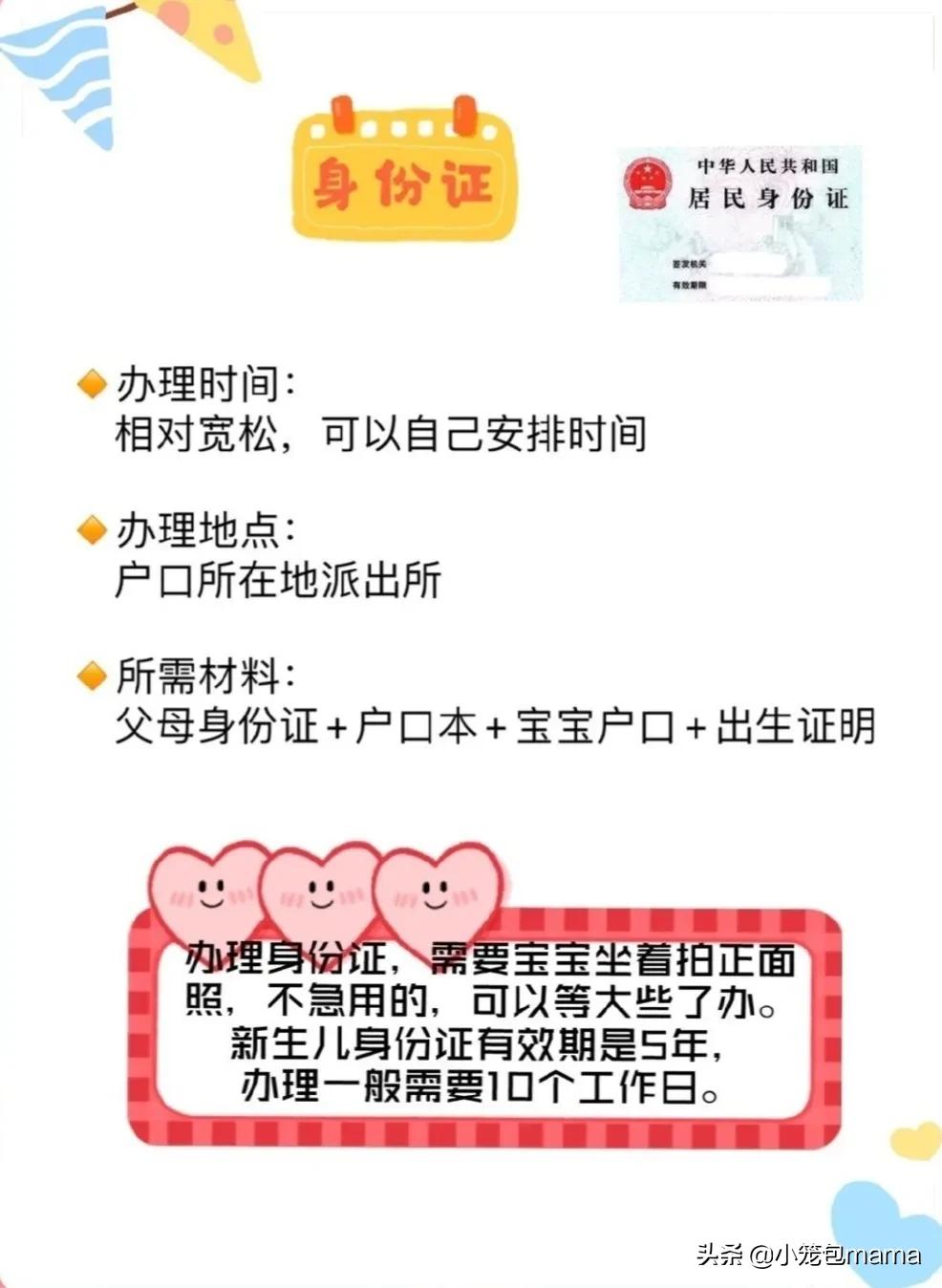 新生儿必办六大证件图片教程,新生儿必办六大证件顺序最新