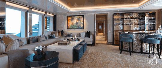 超级私人游艇海上别墅,海上漂浮游艇别墅