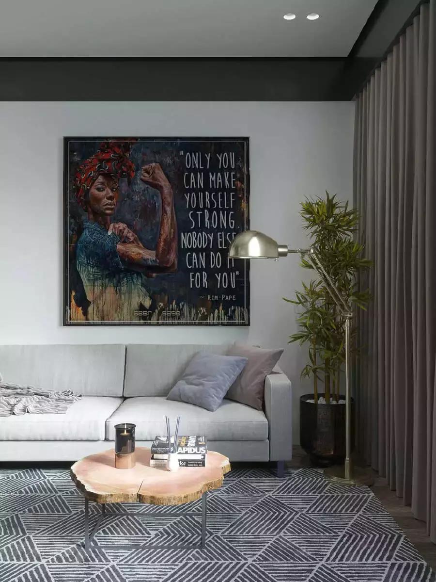 高级感十足的现代风家居,极简主义的现代家居