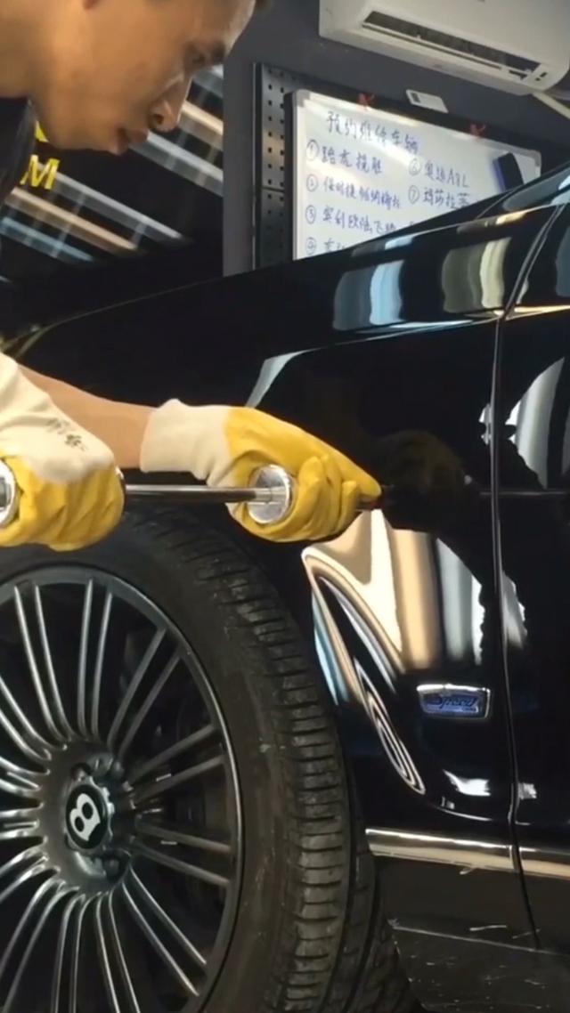 怎么修理车表面的坑,修理爱车注意什么