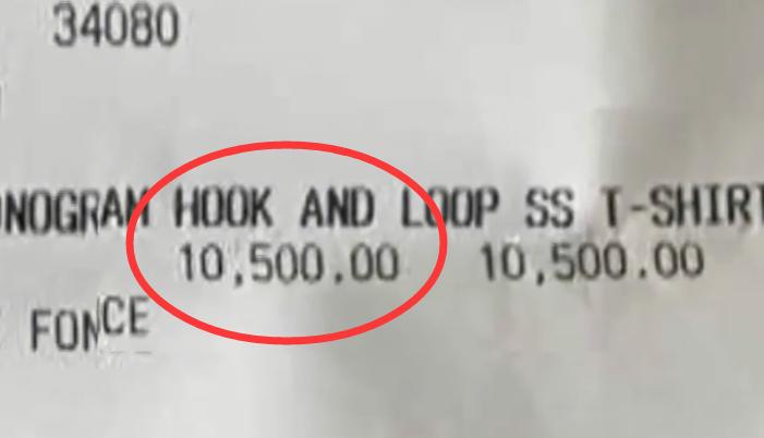 5450元买奢侈名T，被洗脱胶索赔10000！酒店经理质疑：你这衣服真的假的