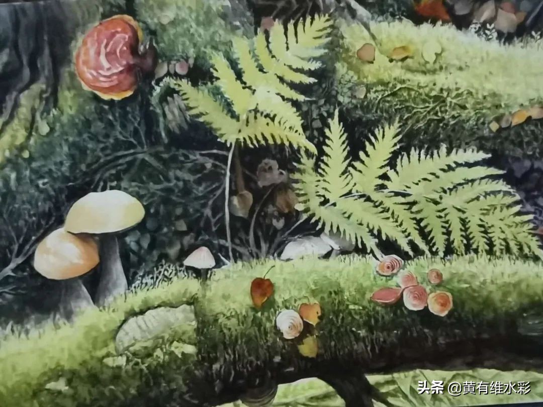 黄老师画国画欣赏,黄老师绘画课堂视频在线