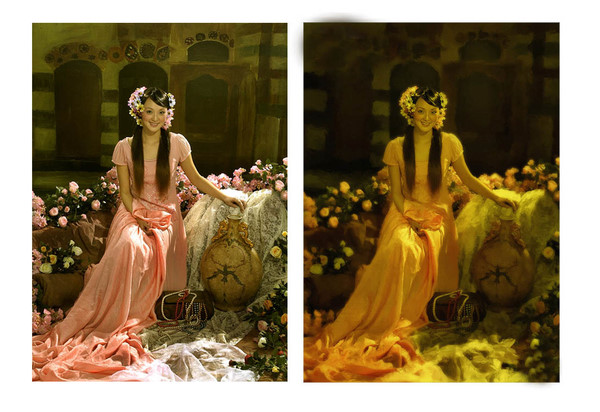 ps美图精修教程,自制生日美图ps