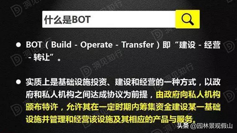 ppp和bot以及tot的相同点,ppp和bot以及tot的区别