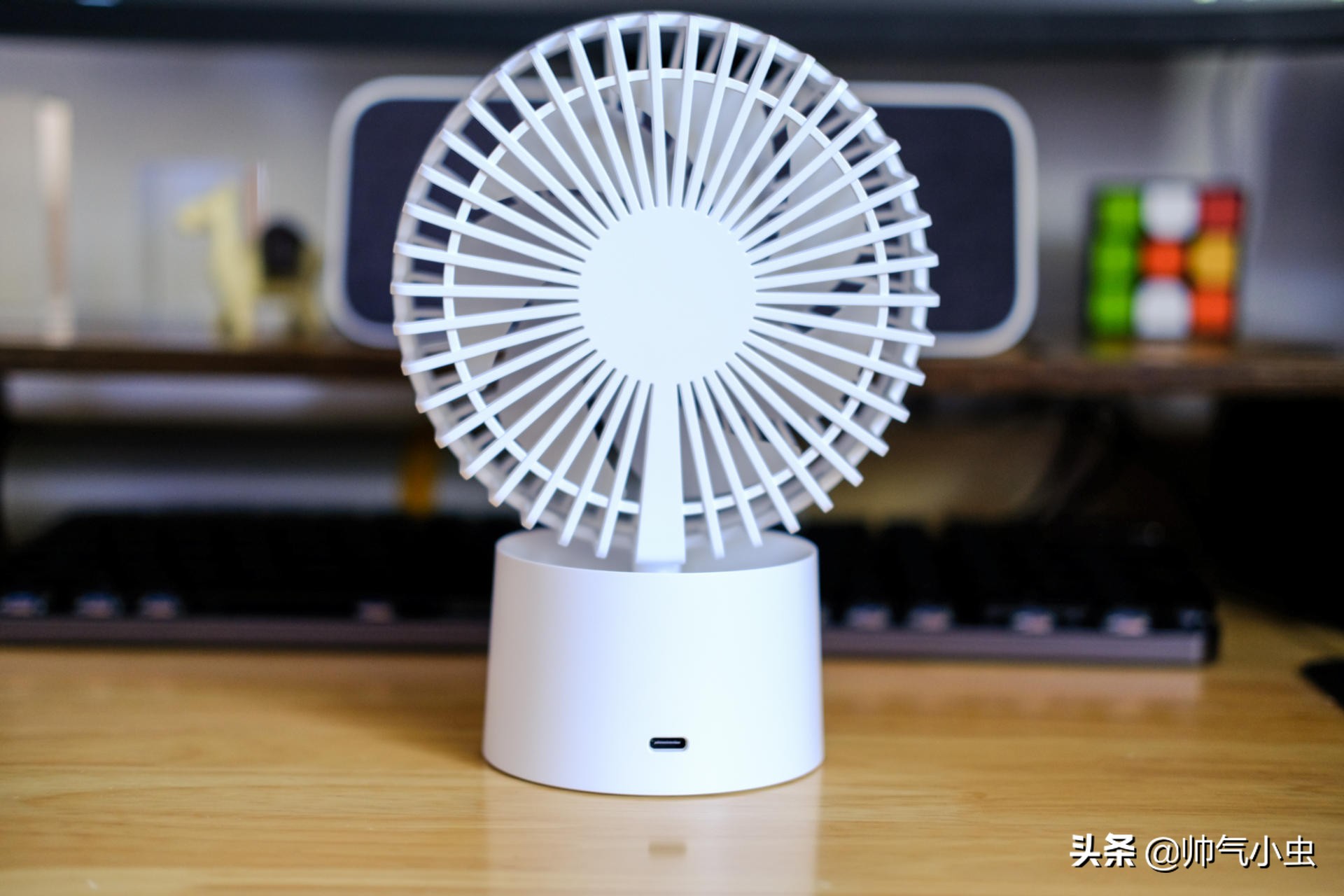 紫米zmi风扇,桌面风扇超长续航10000毫安
