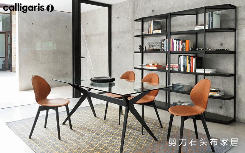 玻璃餐桌有高级感嘛,现代餐厅极简餐桌