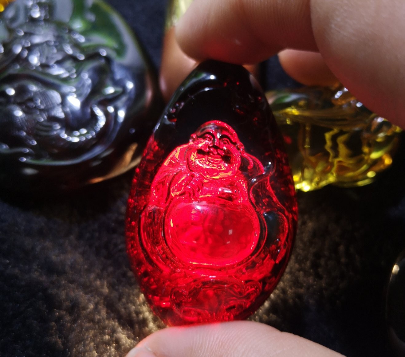 天然琥珀血珀蓝珀直播,琥珀墨西哥蓝珀