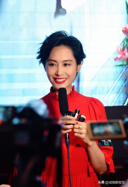 朱茵短发造型大全,朱茵短发复古造型