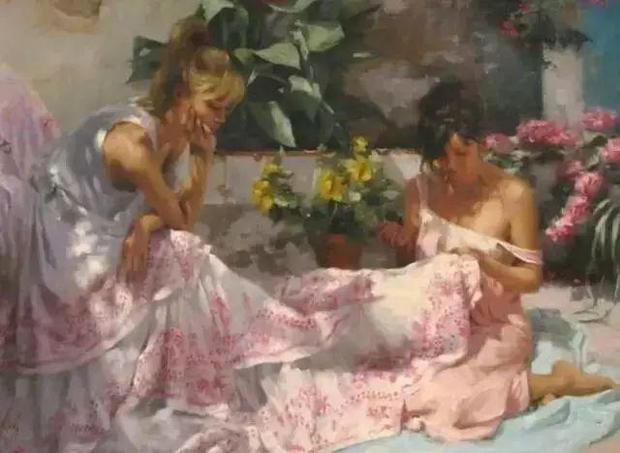 西班牙画家人的肖像图片,西班牙绘画风格作品