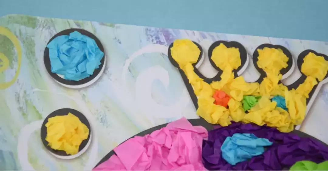 小鱼游幼儿园手工,小鱼游游游幼儿手工