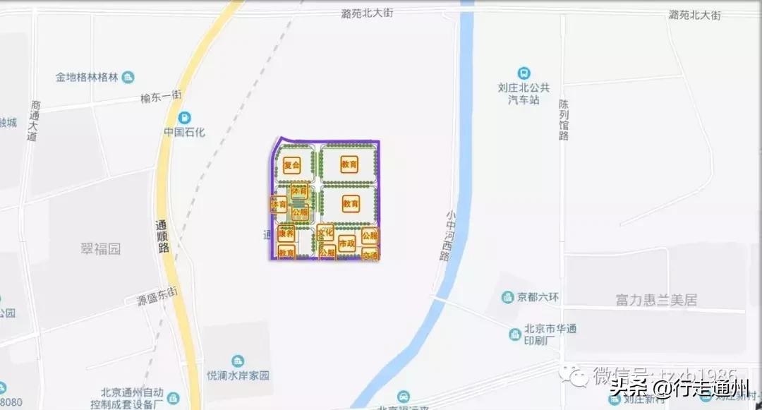 通州最新规划四组团,最新通州高层规划图