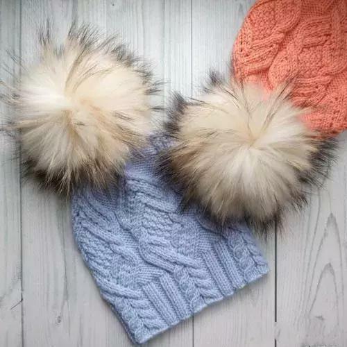 可爱毛线帽子儿童,最简单时尚的毛线帽子