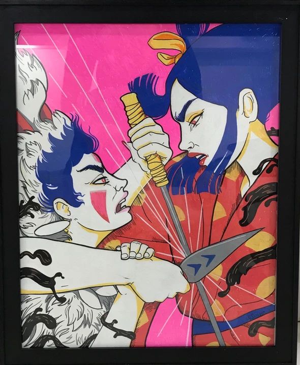 全球50位艺术家致敬宫崎骏作品