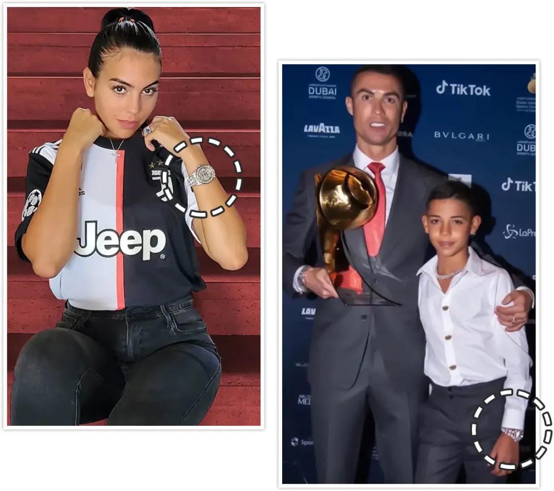 钻石表c罗,c罗定制的表