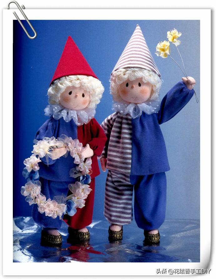 手工布娃娃玩偶古装,手工布娃娃玩偶针织幼儿园