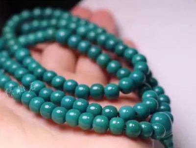 优化方法之油泡绿松石,优化绿松石泡油前后对比