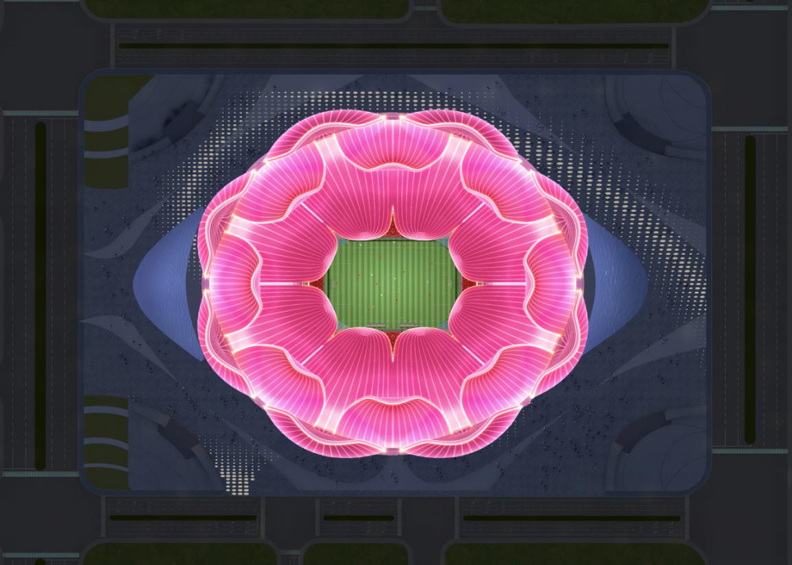 广州恒大足球场最新造型,广州恒大新足球场最新建设