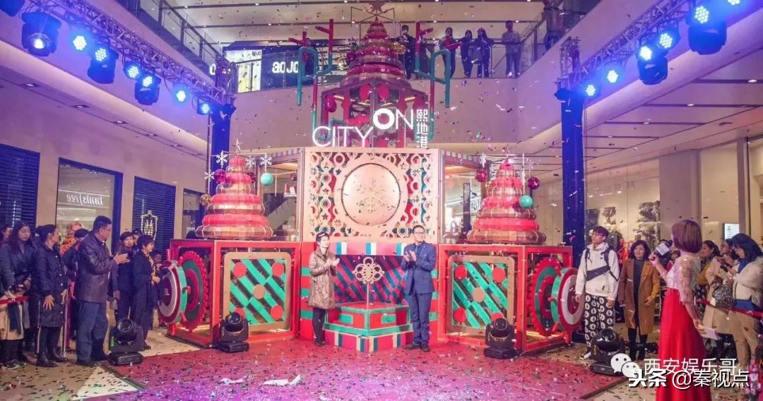 西安圣诞好看又好吃的餐厅,西安圣诞美陈