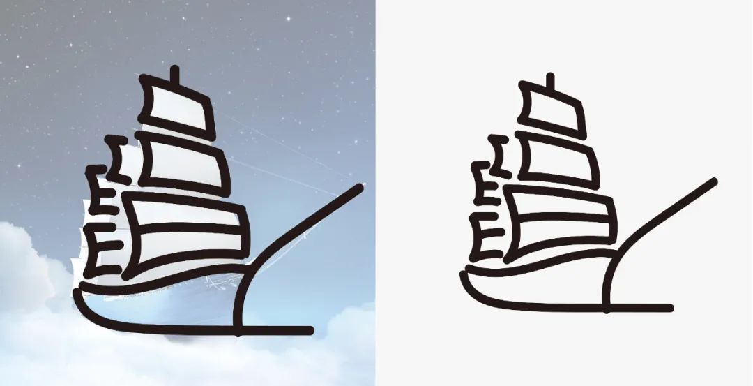 一张名片上印多个品牌logo,一张图片一个大字