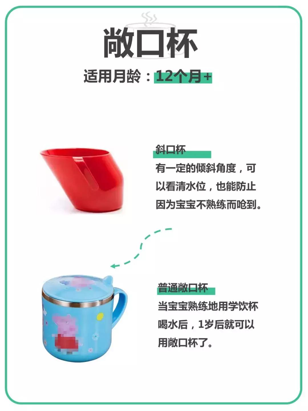 敞口杯和鸭嘴杯区别,吸管杯鸭嘴杯敞口杯