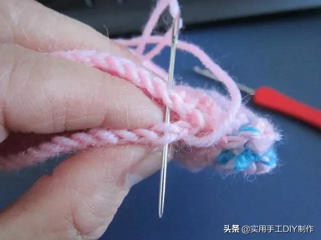 针织小孩鞋子花边教程,0-1岁婴儿春秋毛线鞋编织大全