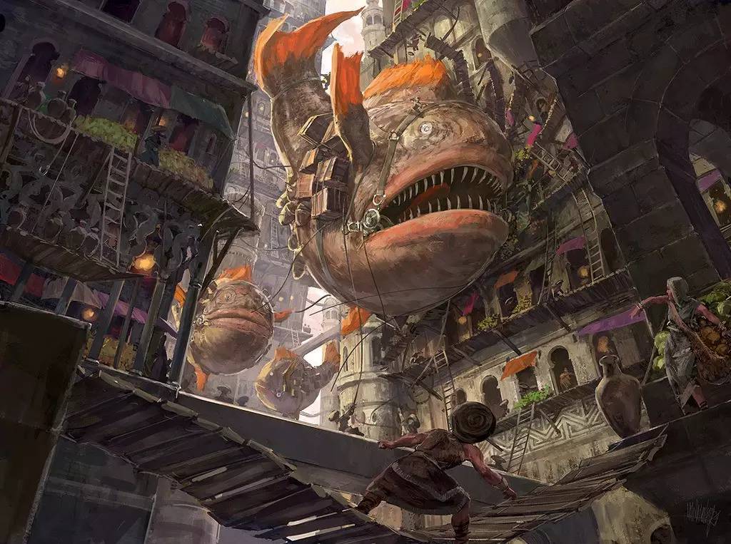 一组非常有意境的动画场景