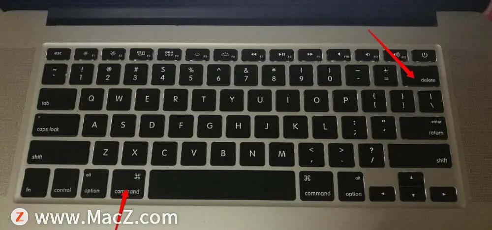 mac键盘ctrl+alt+delete无反应,mac删除键长按不能快速删除