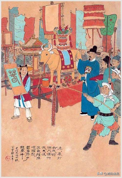 中国古代单人画,中国古代有趣的画