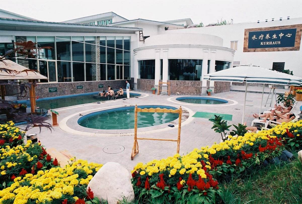 灵芝药浴,十几种药浴温泉